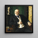 Julius Caspar Marchand - Richard Bergh — framed artwork on a wall