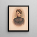 Frances Folsom, Mme Grover Cleveland - Julius Bien Company — ingelijst kunstwerk aan de muur