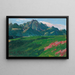 Kampenwand Painting - Julius Exter — framed artwork on a wall