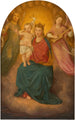 Virgin Mary and the Child - Julius Hübner — artwork view