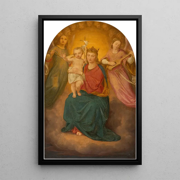 Julius Hbner - Virgin Mary and Child.webp
