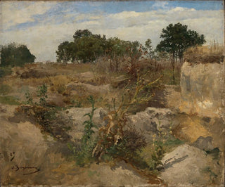 Kardoenen - Julius Hugo Bergmann — weergave van het kunstwerk