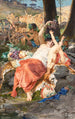 Bacchante - Julius Kronberg — weergave van het kunstwerk