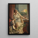 Hypatia - Julius Kronberg — framed artwork on a wall