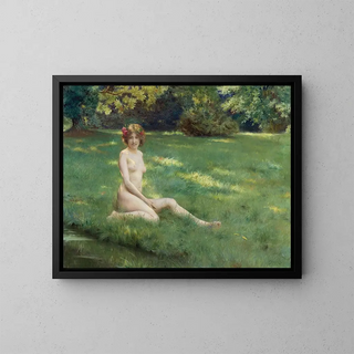 Julius Leblanc Stewart - Un Nu Sur La Pelouse.webp