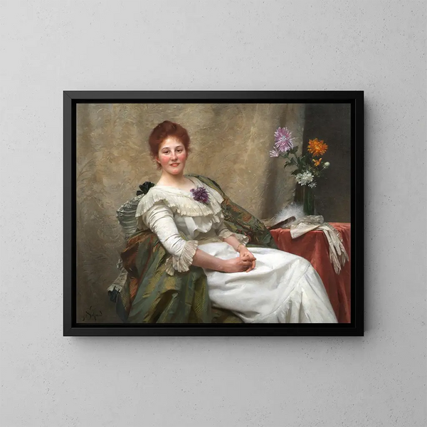 Stefanie Frth - Julius Schmid — ingelijst kunstwerk aan de muur