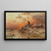 Terug naar de schemering - Julius Sergius Klever — ingelijst kunstwerk aan de muur