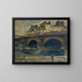 Landschapschilderij van Parijs met de Pont Neuf - Julius Ullmann — ingelijst kunstwerk aan de muur