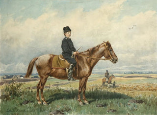 Juliusz Kossak - Boy on a pony.webp