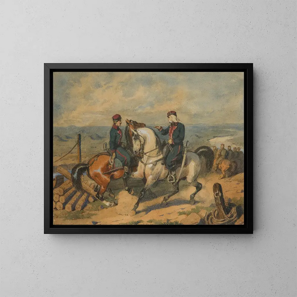 Mohort - Juliusz Kossak — ingelijst kunstwerk aan de muur