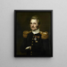 J. D. B. Wilkens Luitenant-kolonel in de infanterie - Jurjen de Jong — ingelijst kunstwerk aan de muur