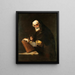 a presumed philosopher being Archimedes - Jusepe de Ribera — framed artwork on a wall