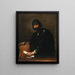 Héraclite Painting - Jusepe de Ribera — framed artwork on a wall