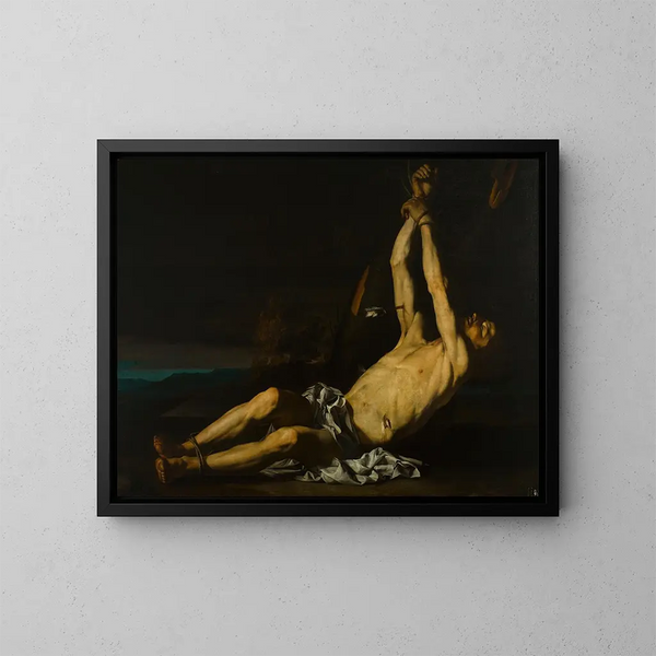 Martyre de saint Sébastien - Jusepe de Ribera — ingelijst kunstwerk aan de muur