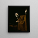 Saint Peter Penitent - Jusepe de Ribera — framed artwork on a wall