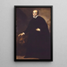 Portrait of a Jesuit missionary - Jusepe de Ribera — framed artwork on a wall