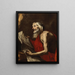 Saint Jerome Painting - Jusepe de Ribera — framed artwork on a wall