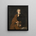 Saint Matthew Painting - Jusepe de Ribera — framed artwork on a wall