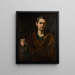 Saint Philippe à mi-corps tenant un crucifix - Jusepe de Ribera — framed artwork on a wall