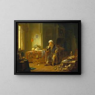Justus Juncker - A Scholar in his Study.webp