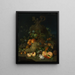 Still life with fruits - Justus Juncker — framed artwork on a wall