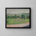 Parterre de fleurs devant le manoir - Józef Mehoffer — ingelijst kunstwerk aan de muur