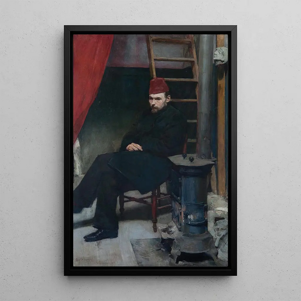 Jzef Mehoffer - Portrait of Konstanty Laszczka sculptor.webp