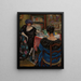 Visit of a Tea Cup - Józef Pankiewicz — framed artwork on a wall