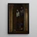 Binnenkant van de kathedraal van Chartres - Józef Pankiewicz — ingelijst kunstwerk aan de muur