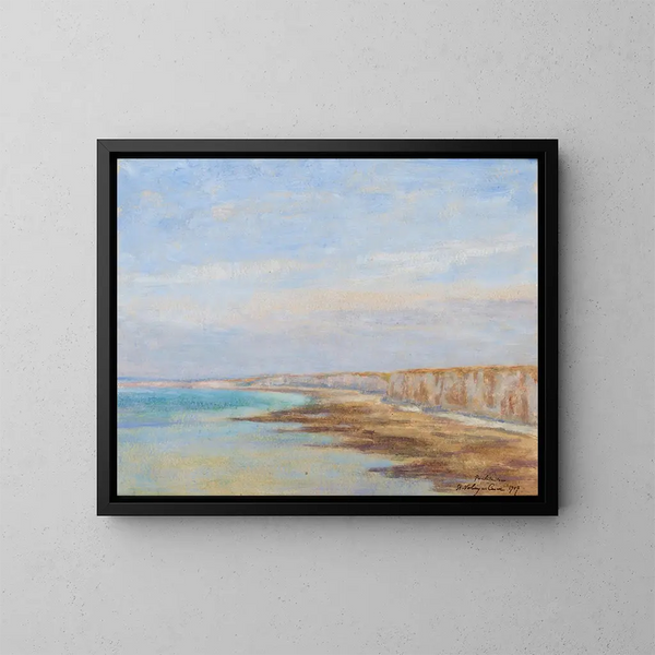 Marine II - Józef Pankiewicz — ingelijst kunstwerk aan de muur