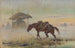 Paard met zadel - Józef Ryszkiewicz — weergave van het kunstwerk