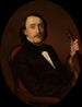 Portrait Painting of Nikodem Biernacki - Józef Simmler — artwork view