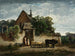 Begrafenis van een boer - Józef Szermentowski — weergave van het kunstwerk