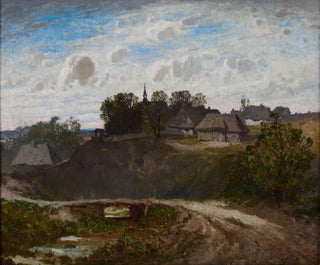 Jzef Szermentowski - Polish Village.webp