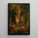 Forêt de Volhynie - Józef Szermentowski — ingelijst kunstwerk aan de muur
