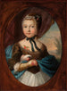 Portrait painting of Anna Bogusławska née Linowska 1734-1762 - E. R. R. E. U. R. — artwork view
