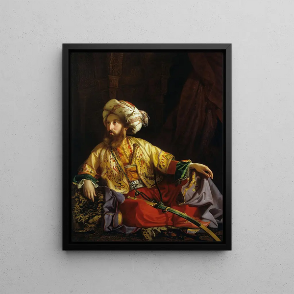 Jzsef Borsos - Emir of Lebanon.webp