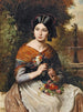 Girl with Flowers - E. R. R. E. U. R. — artwork view