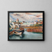 Motief van Tartu - Kaarel Liimand — ingelijst kunstwerk aan de muur