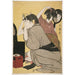 Reproductie van het schilderij Kami-yui - La coiffure - Kitagawa Utamaro