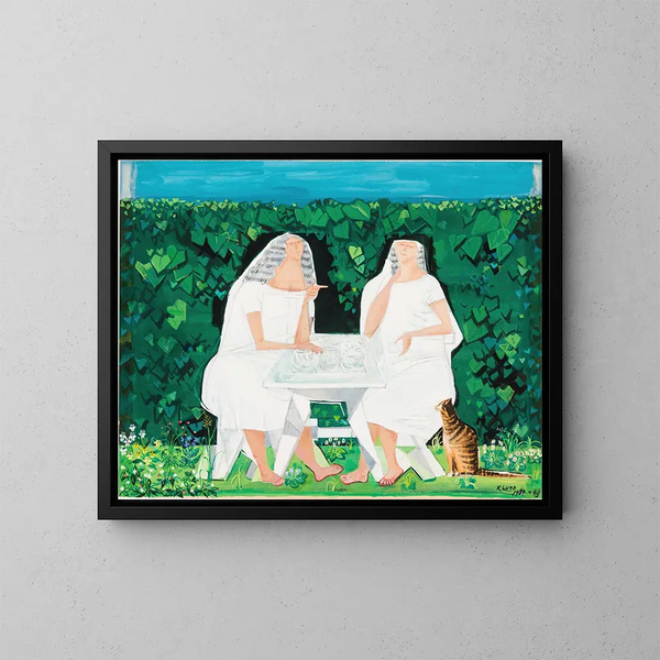 Jas van Prastlunal - Karin Luts — ingelijst kunstwerk aan de muur