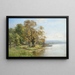 Herfst op het Starnberger See - Karl Adam Heinisch — ingelijst kunstwerk aan de muur