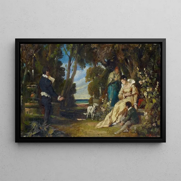 Karl Brnner - Tasso And The Two Eleonors.webp