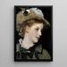 Portrait of a Lady - Karl Gussow — framed artwork on a wall