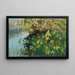 Forest Pond Painting - Karl Hagemeister — framed artwork on a wall