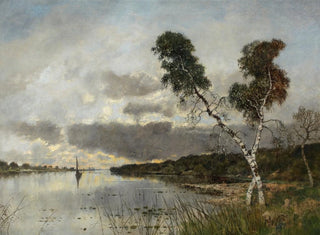 Zonsondergang - Karl Heffner — weergave van het kunstwerk