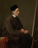 De schilder Johann Friedrich Overbeck - Karl Hoffmann — weergave van het kunstwerk