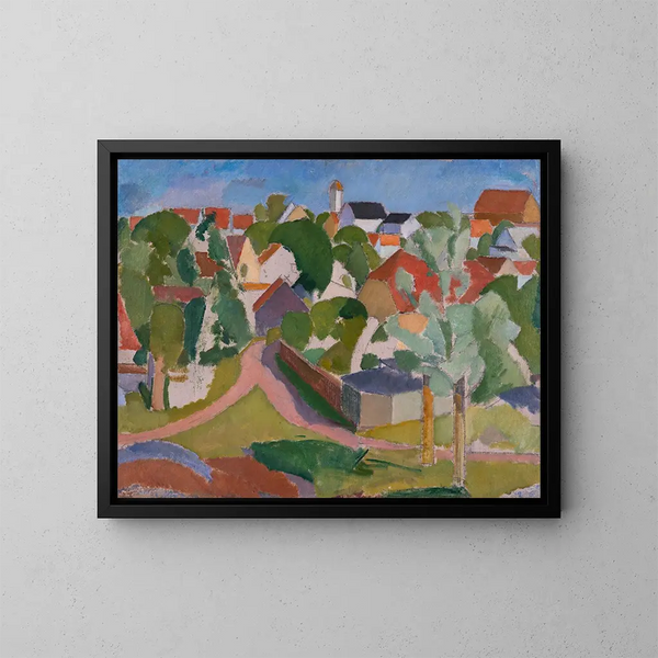 Vue de Svaneke - Karl Isakson — ingelijst kunstwerk aan de muur