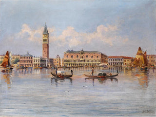 Karl Kaufmann - Ansicht von Venedig Dogenpalast.webp