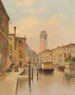 Groot Canal Venetië - Karl Kaufmann — weergave van het kunstwerk